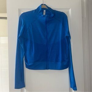 Lululemon breathable textured knit training jacket